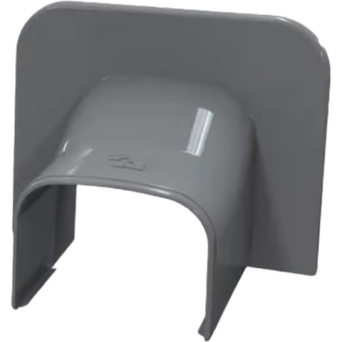 Evolar Airco Plafond-/wandeindstuk - Donker Antraciet - 75X56MM