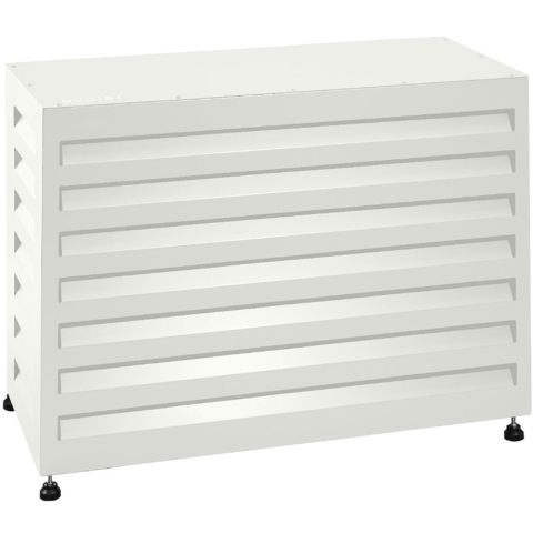 Evolar Airco Omkasting met Opstelvoetjes Wit XS