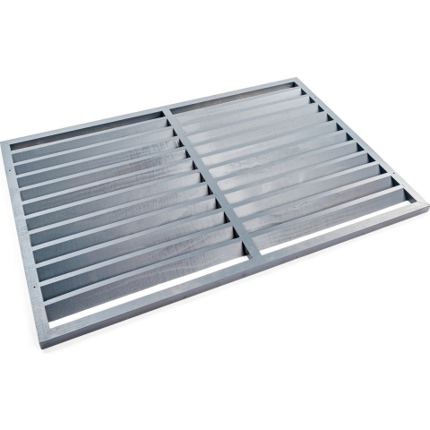 Evolar Achterplaat voor Airco Omkasting Antraciet Wood XS