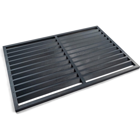 Evolar Achterplaat voor Airco Omkasting Antraciet Wood Large
