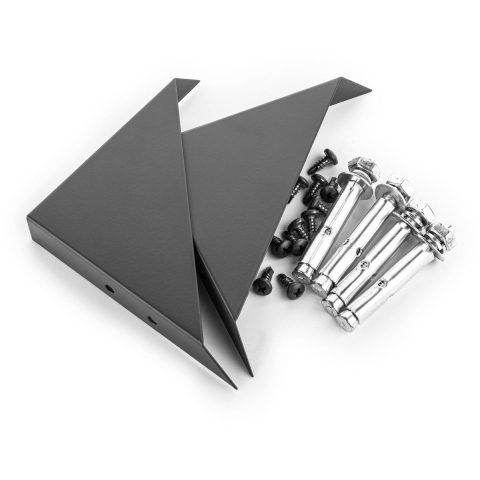 Evolar Evo-cover Bevestigingsset Licht Antraciet