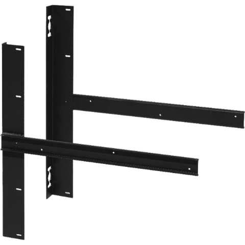 Evolar Evo-cover Ophangbeugel wand WPC Zwart