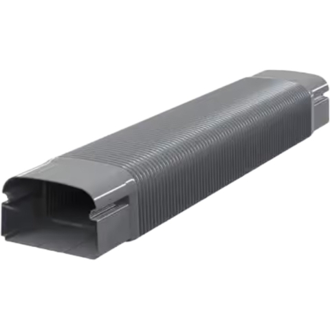 Evolar Airco Leidinggoot Flexibel - Donker Antraciet - 75X56MM - 0,52 Meter