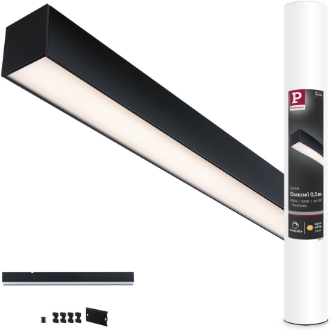 Paulmann 98167 Linion LED-plafondlamp LED 8.5 W Zwart