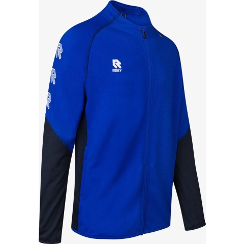 Robey RS4011 Performance Full-Zip Jacket - Royal Blue/Black - XL