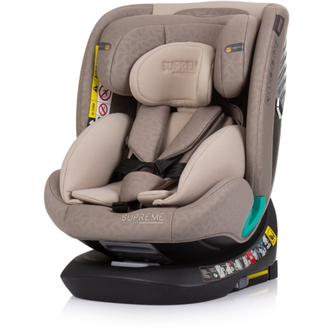 Autostoel Chipolino Supreme I-Size Macademia