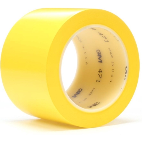 3M 471F 471G50 PVC-plakband Geel (l x b) 33 m x 50 mm 1 stuk(s)