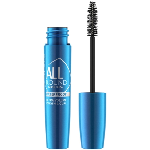 3x Catrice Allround Mascara Waterproof 010 Blackest Black 12 ml