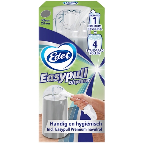 Edet Easypull Dispenser Metallic