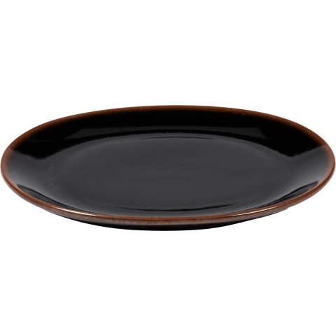 Serax Out Of Lines By Uncharted DinerbordØ22,5 Black Brown