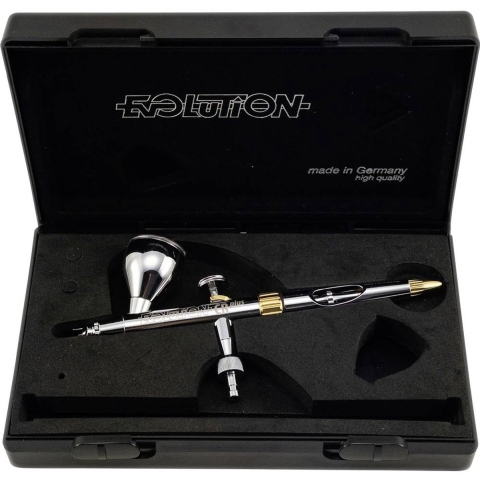 Harder & Steenbeck 121232 Double action Airbrush pistool Mondstuk-Ø 0.45 mm