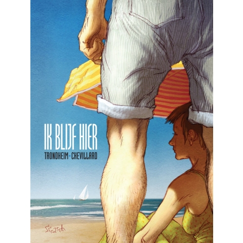 Ik blijf hier (Hardback)