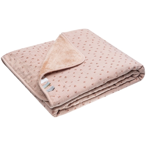 Deken Ledikant Snoozebaby 100x150 Cherry Pink