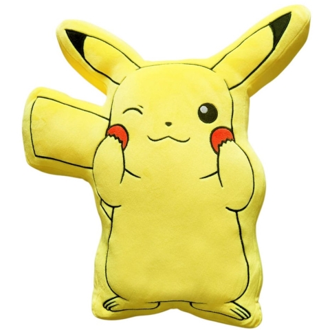 Pokemon Pluche Pillow - Standing Pikachu