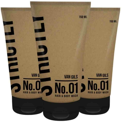3x Van Gils Strictly No.01 Douchegel 150 ml