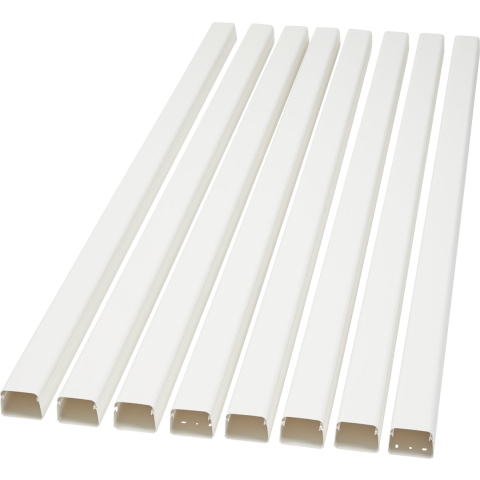 Evolar Airco leidinggoot Wit -90 x 65 MM - Lengte 2 Meter - Doos 8 stuks