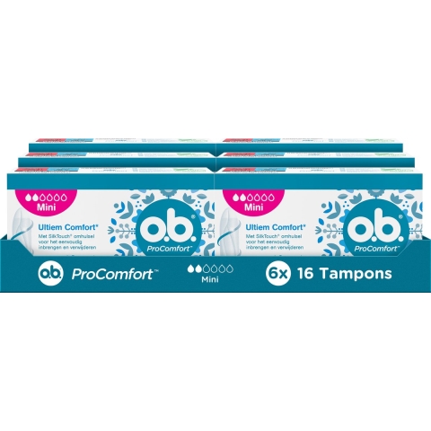 6x OB ProComfort Mini 16 stuks