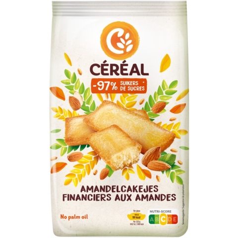 3x Céréal Amandelcakejes 175 gr