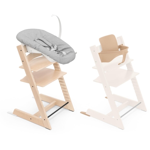 Set | Kinderstoel Stokke® Tripp Trapp® Natural + Newbornset + Babyset