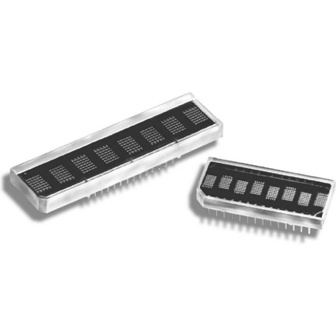 Broadcom Alfanumeriek segment-display Zwart 6.96 mm