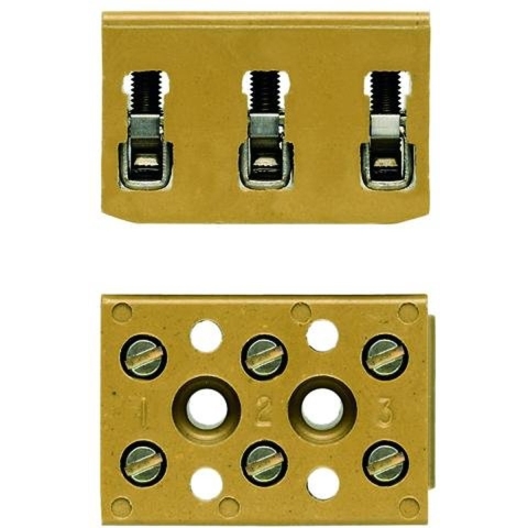 Weidmüller 7906080000 Klemstrook Schroeven Middelgeel 100 stuk(s)