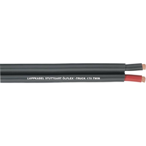 LAPP ÖLFLEX® TRUCK 170 TWIN Accukabel 2 x 16 mm² Zwart 7027057/1 per meter