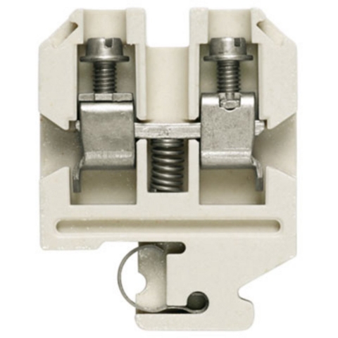 Weidmüller 9502610000 Doorgangsserieklem Schroeven Beige 25 stuk(s)