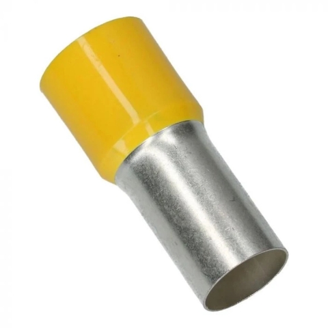 Cimco 187039 Adereindhulzen 150 mm² Deels geïsoleerd Geel 25 stuk(s)