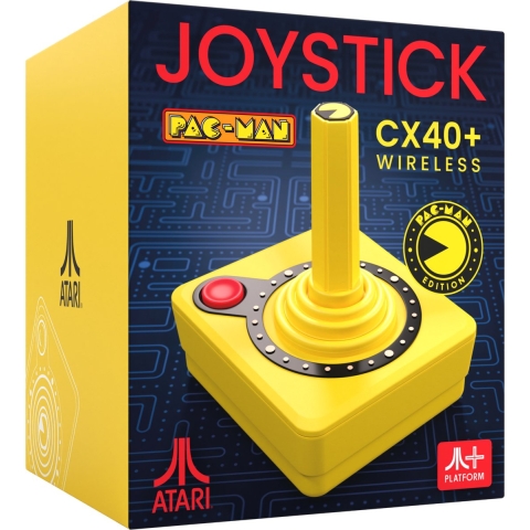 Pac-Man CX-40+ Wireless Joystick - Yellow (Pac-Man Edition)