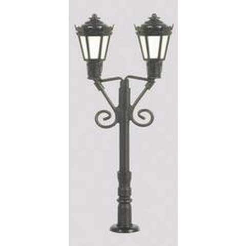 Viessmann Modelltechnik N Parklantaarn Dubbel Kant-en-klaar model 6473 1 stuk(s)