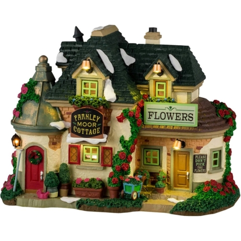 Farnley Moor Cottage 17x26x27 cm Kersthuisje - Lemax