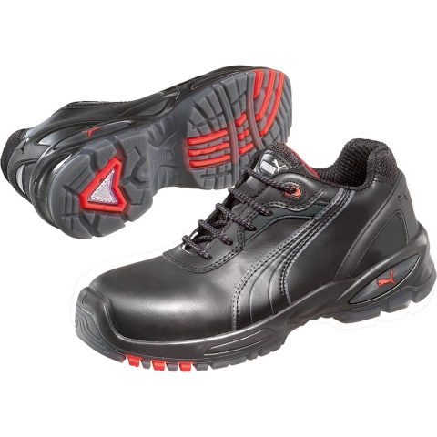 PUMA Pioneer Low ESD SRC 640521-42 Veiligheidsschoenen ESD S3 Schoenmaat (EU): 42 Zwart 1 stuk(s)