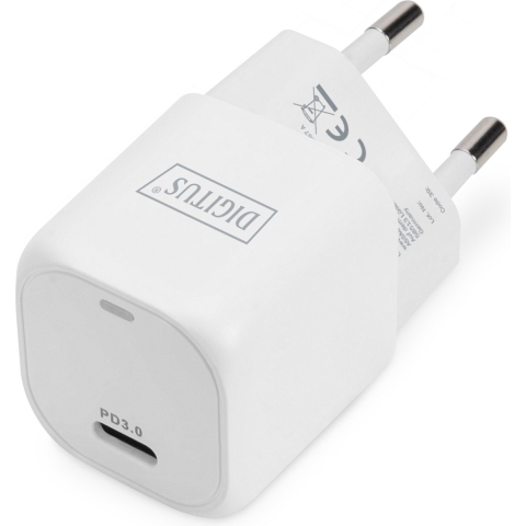 Digitus DA-10060 USB-oplader 20 W 1x USB-C USB PD Wit Binnen