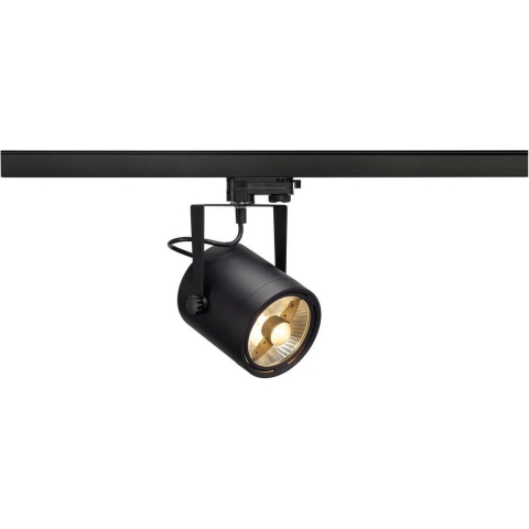 SLV EURO SPOT 230V-railsysteem lamp GU10 Zwart