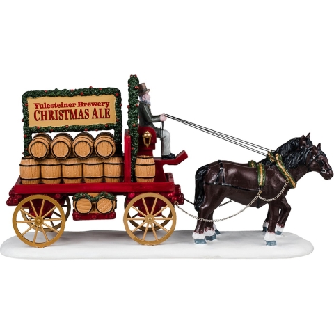 Christmas Ale Delivery 11x28x16 cm Kersthuisje - Lemax