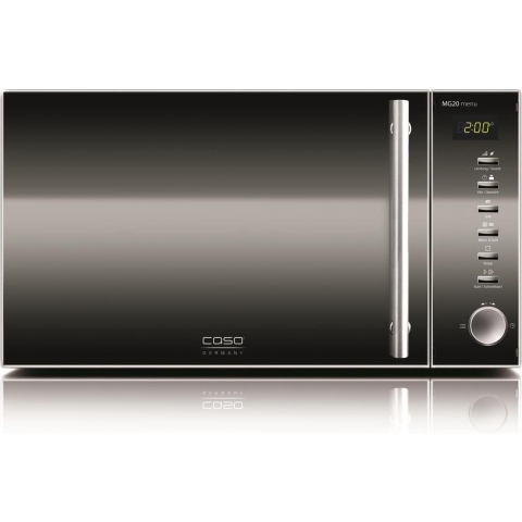 CASO MG20 menu Magnetron Zwart 800 W Grillfunctie