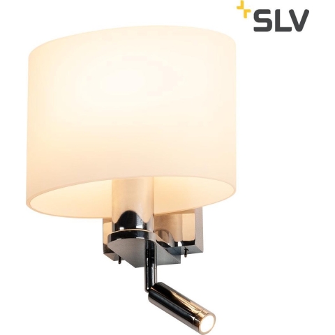 SLV KENKUA SPOT 1002855 LED-wandlamp E27 40 W Chroom