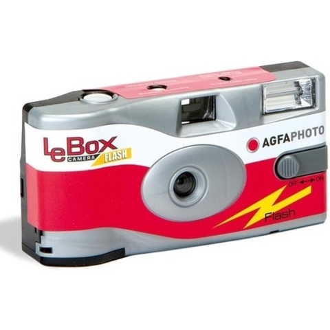 5x wegwerp cameras met flitser -