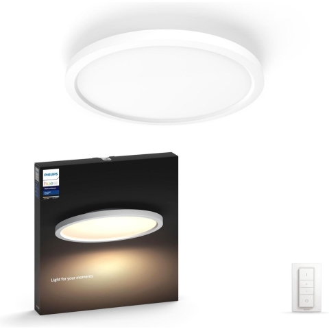 Philips Hue Aurelle - Plafondlamp - White Ambiance - Wit 39,5cm