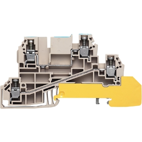 Weidmüller 1029900000 Verdeler-serieklem Schroeven Donkerbeige 50 stuk(s)
