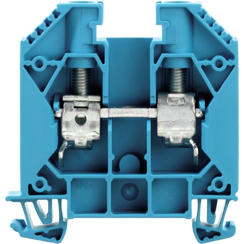 Weidmüller 1020480000 Doorgangsserieklem Schroeven Blauw 50 stuk(s)