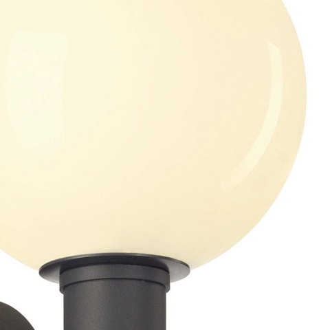 SLV GLOO PURE 1002002 LED-buitenlamp (wand) E27 23 W Antraciet