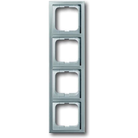 Busch-Jaeger 2CKA001754A4320 Frame Frame 4-voudig RVS 1 stuk(s)