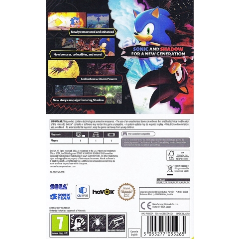 Sonic x Shadow Generations