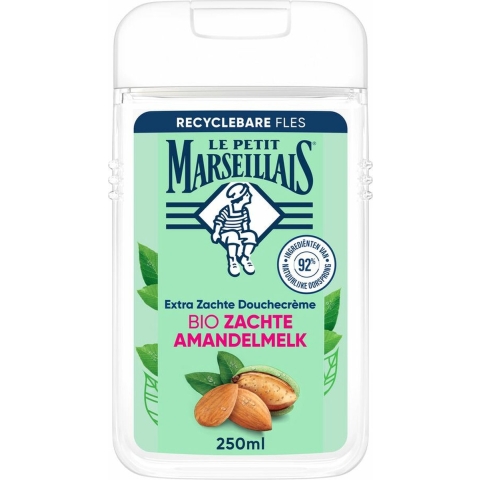 12x Le Petit Marseillais Douchecrème Sweet Almond 250 ml