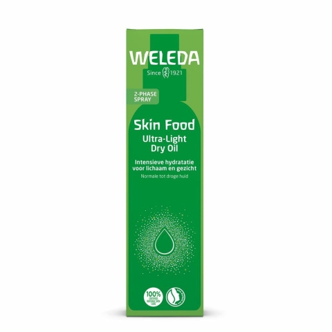 2x WELEDA Skin Food Ultra-Light Dry Oil 100 ml