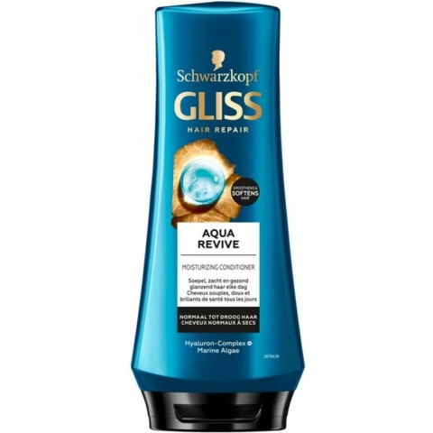 3x Gliss Aqua Revive Conditioner 200 ml