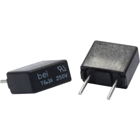 Belfuse RST 800-BULK BEL Fuse Sicherung träge radial 800 mA Printzekering THT 800.0 mA 250.0 V Traag -T- 100 stuk(s) Tape on Full reel