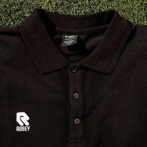 Robey RS1821 Off Pitch Polo - Black - M