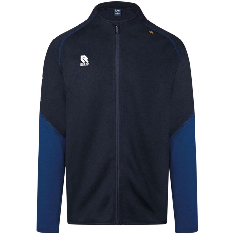 Robey RS4011 Performance Full-Zip Jacket - Black/Navy - 164